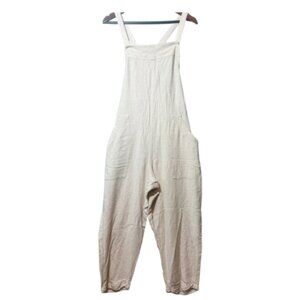 Gently Worn Linen Cream UNIVERSAL THREAD Overall Size L (BB0906)